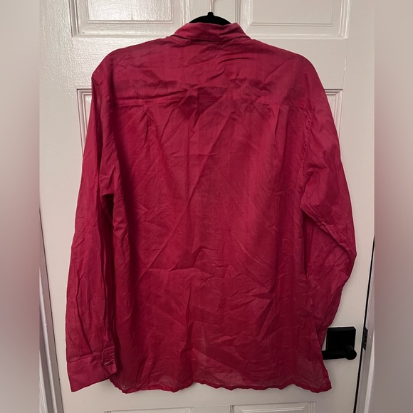 Victorian sheer button down - Picture 3 of 4